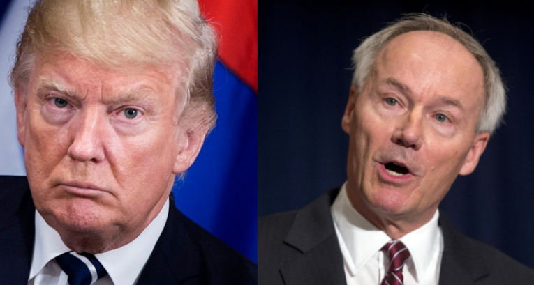 Trump Goes Nuclear On Arkansas Governor over facilitating ‘chemical castration of children’