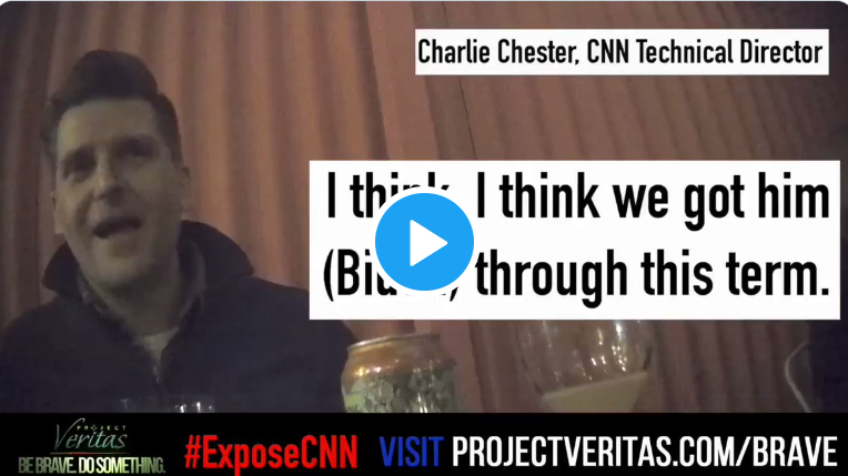 CNN Director ADMITS Network Engaged in ‘Propaganda’ to Remove Trump from Presidency – Project Veritas