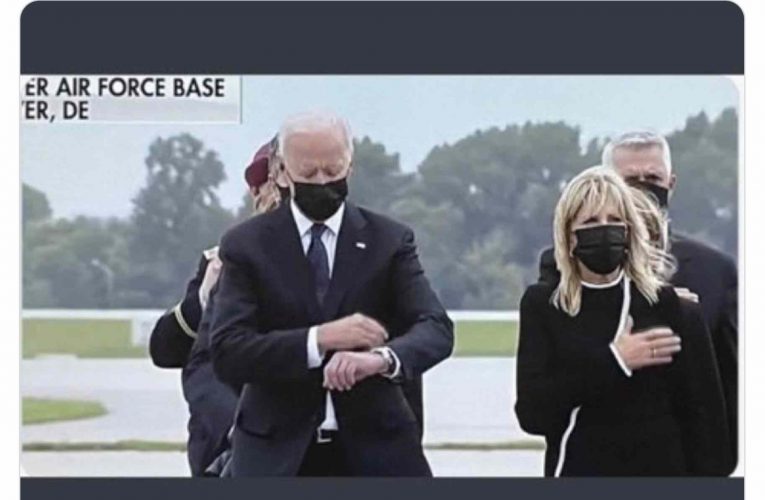Joe Biden Checked His Watch as Bodies Returned Home to Dover