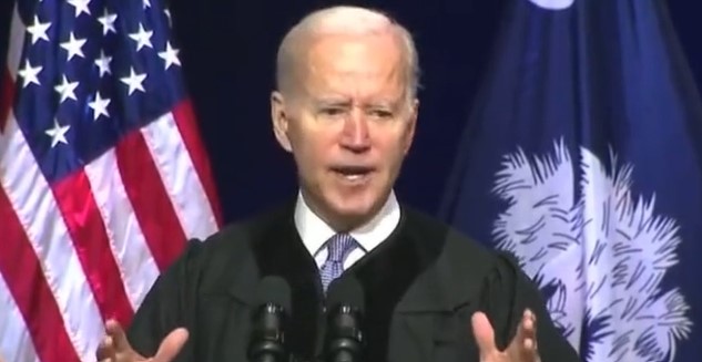 Joe Biden Angrily Screams At College Students During Commencement.