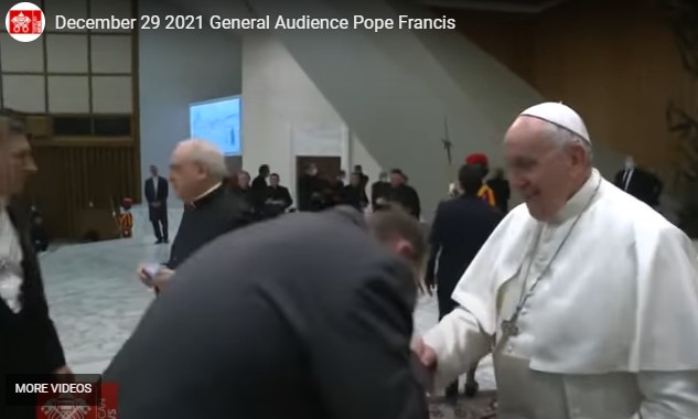 Despite Persistent Health Rumors, Pope Looks Robust in Last Audience of Year