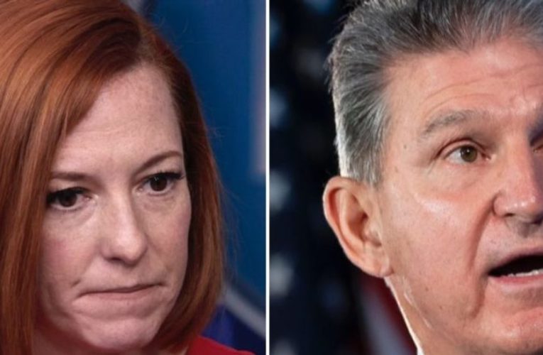 Psaki Lashes Out at Manchin  for Refusing to Build Back Better